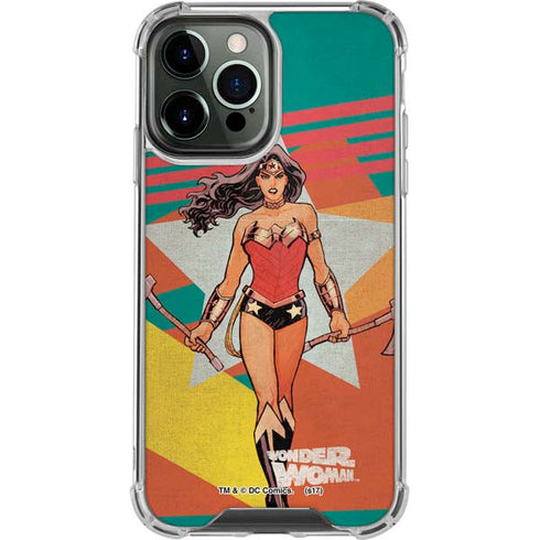 DC Comics Wonder Woman New 52 Comic Cover #23 Art By Cliff Chiang iPhone 13 Pro Max Clear Case